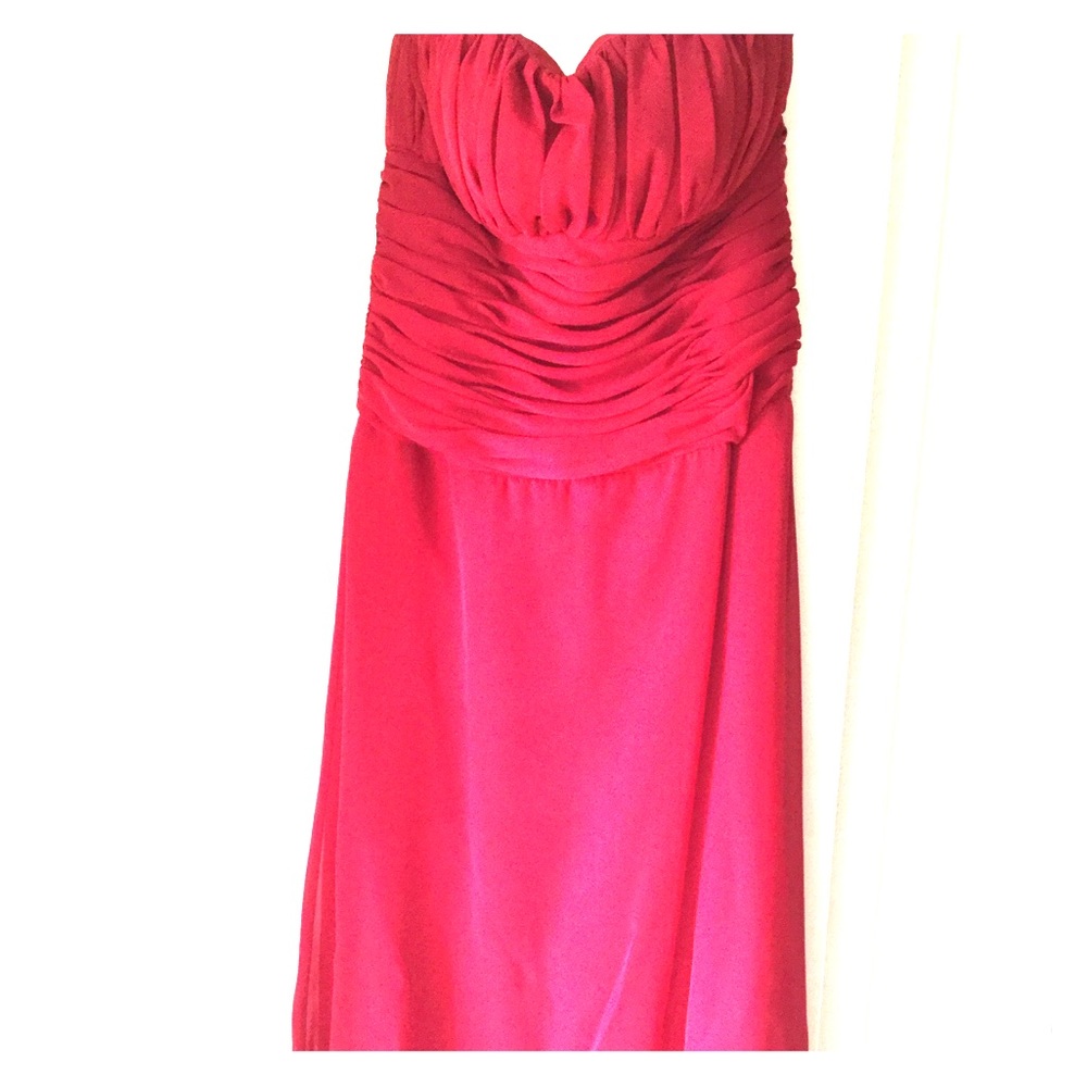 Formal red dress